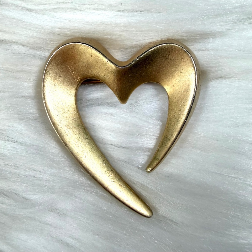Vintage Heart Brooch